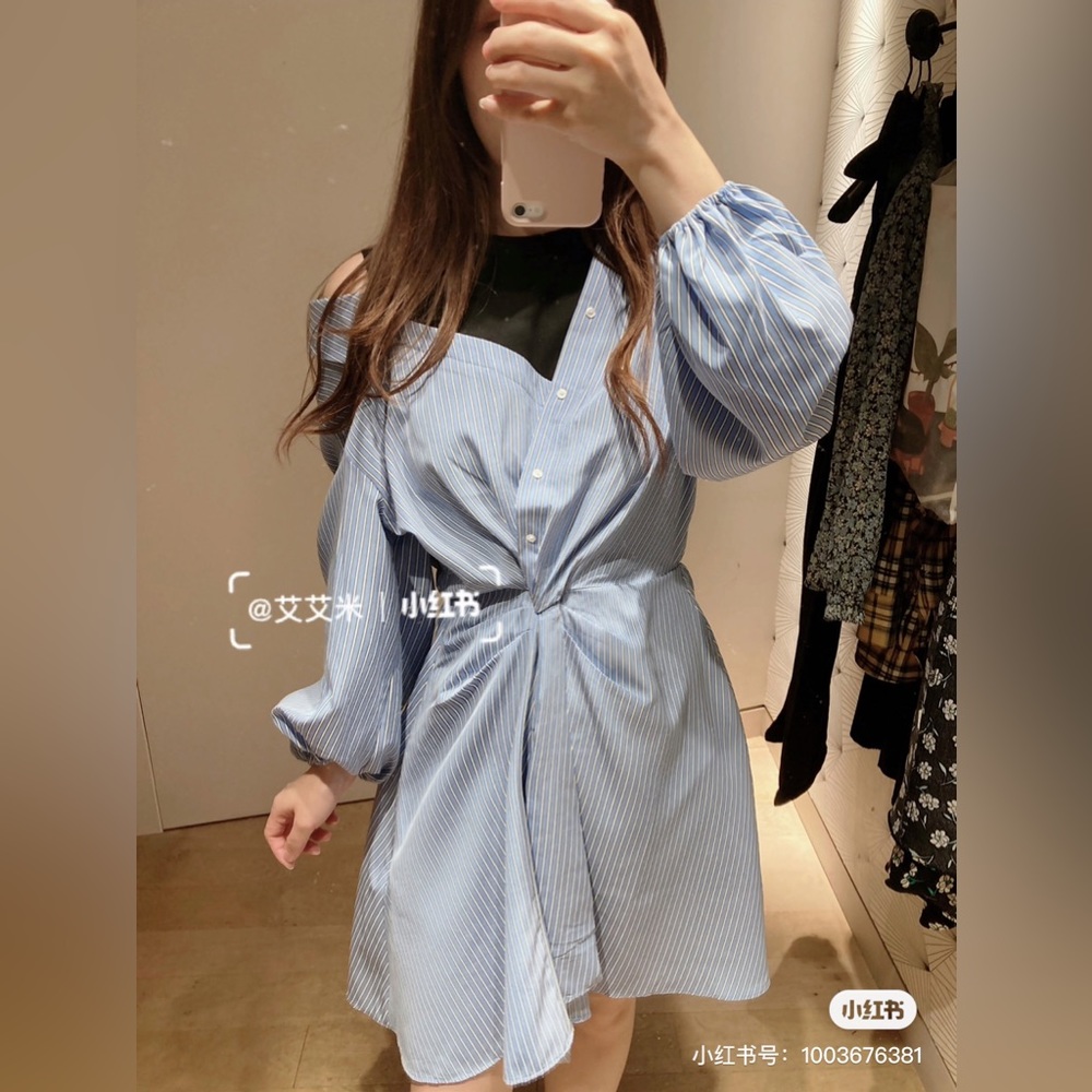 Maje shirt dress